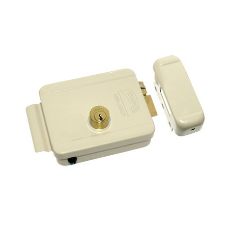 Cerradura Eléctrica 321DC con Llave. Cerradura eléctrica derecha.